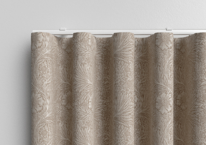 William Morris At Home Marigold, Woven Linen - Made to Measure Curtains - Image 13